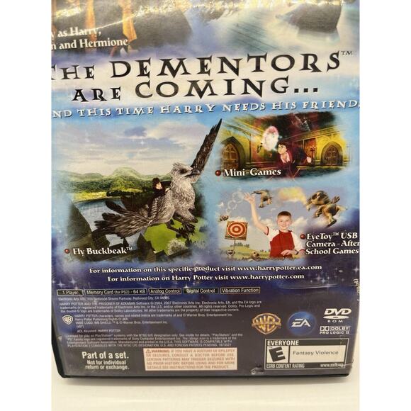 Harry Potter and the Prisoner of Azkaban PS2 PlayStation 2 CIB - TESTED - Picture 7 of 7